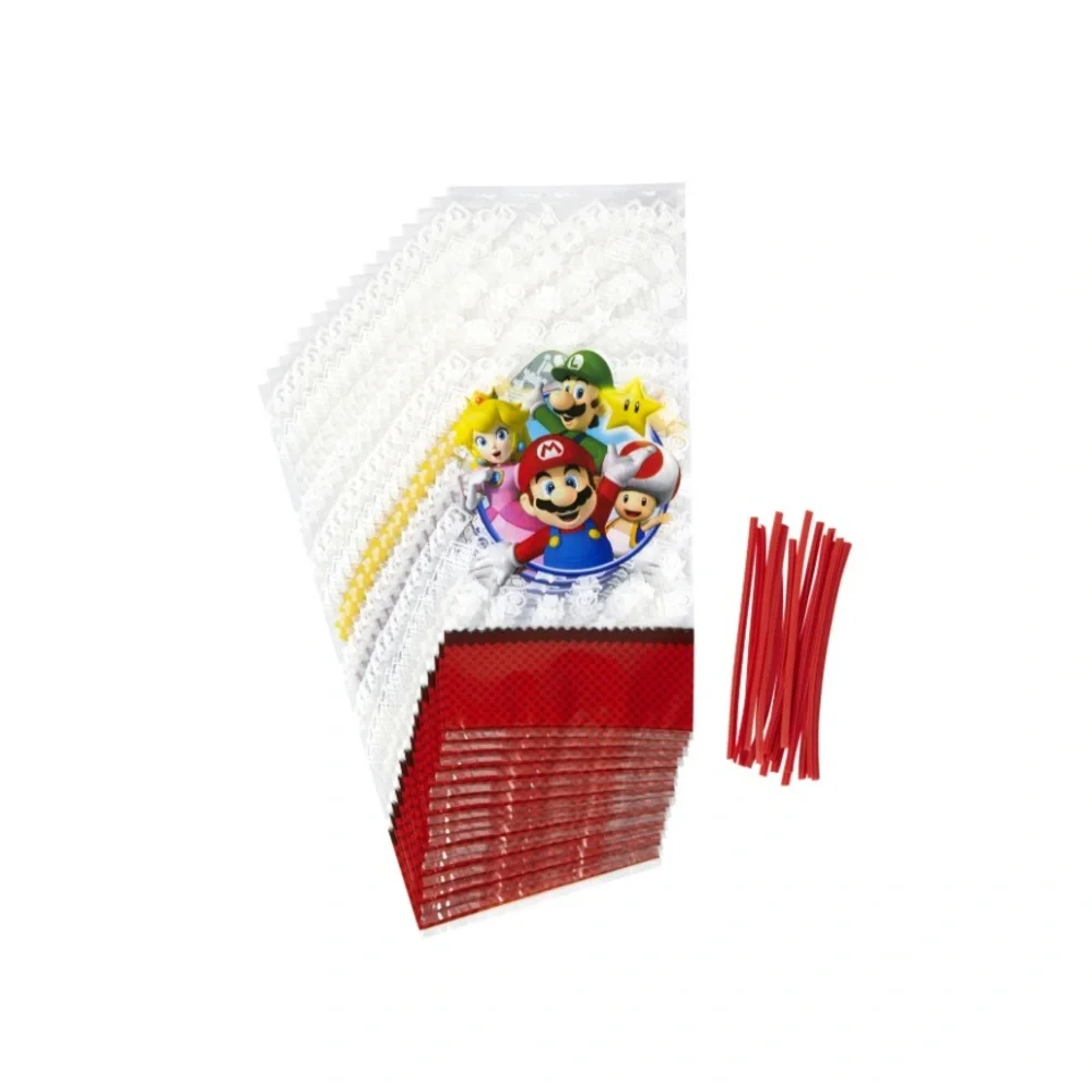 Nintendo Super Mario Party Treat Bags 16 bags